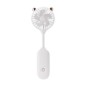 

Clip On Hand Held 3 Speeds Outdoor Mini Fan Quiet USB Rechargeable Travel Adjustable Angle Cooling Home Office Electric Portable