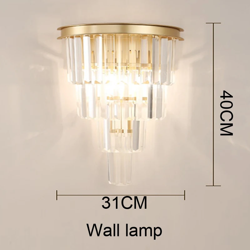 golden wall lamp