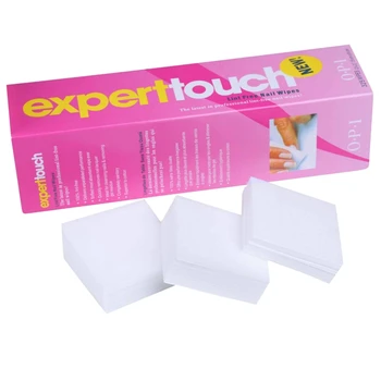 

Lint Free Nail Art Gel Polish Remover Cotton Pad Nail Wipe with Cuticle Double Head Pusher Remover Tool