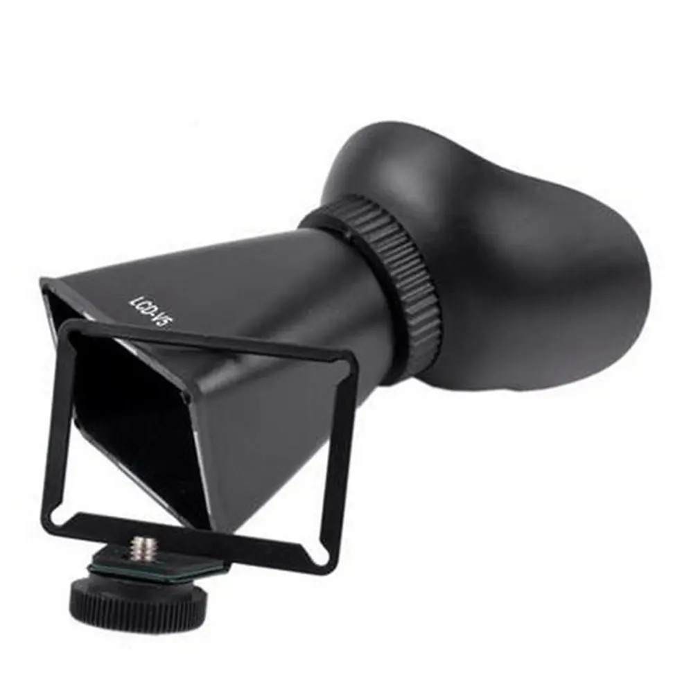 

V5 4:3 SLR Camera LCD Viewfinder Magnifier Expansion Cover LCD Screen Camera Magnifying Viewfinder Sunshade