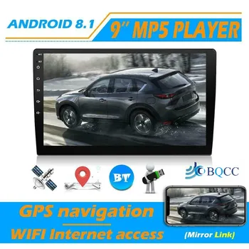 

2DIN Android 8.1 9in 2.5D Car Stereo MP5 GPS Navi WiFi BT APP FM Radio Autoradio DVR mirror link