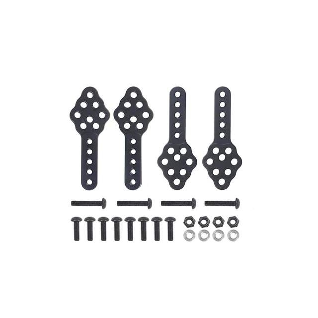 4Pcs Metal Shock Absorber Mount Base Height Adjustable Shock Hoops for 1/10 RC Crawler Axial SCX10 90046 90047 D90 Upgrade Parts