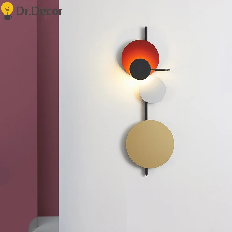 

Nordic Star LED Wall Lights for Home Lustre Loft Industrial Decor Lighting Wall Lamp Hotel Hall Iron Cafe Art Wall Sconce Light