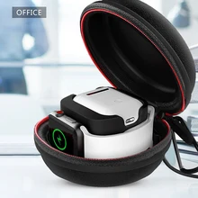 Чехол для Apple Watch Series 5 4 3 2 1, портативный держатель зарядного устройства, Док-чехол, дорожный жесткий защитный чехол для Airpods, чехол на молнии Чехол для Apple Watch Series 5 4 3 2 1, портативный держатель зарядного устройства, Док-чехол, дорожный жесткий защитный чехол для Airpods, чехол на молнии
