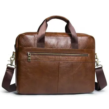 

2020 genuine leather Briefcase Man Portable Computer Business Affairs Head Layer Cowhide Male Package mens bag laptop messenger