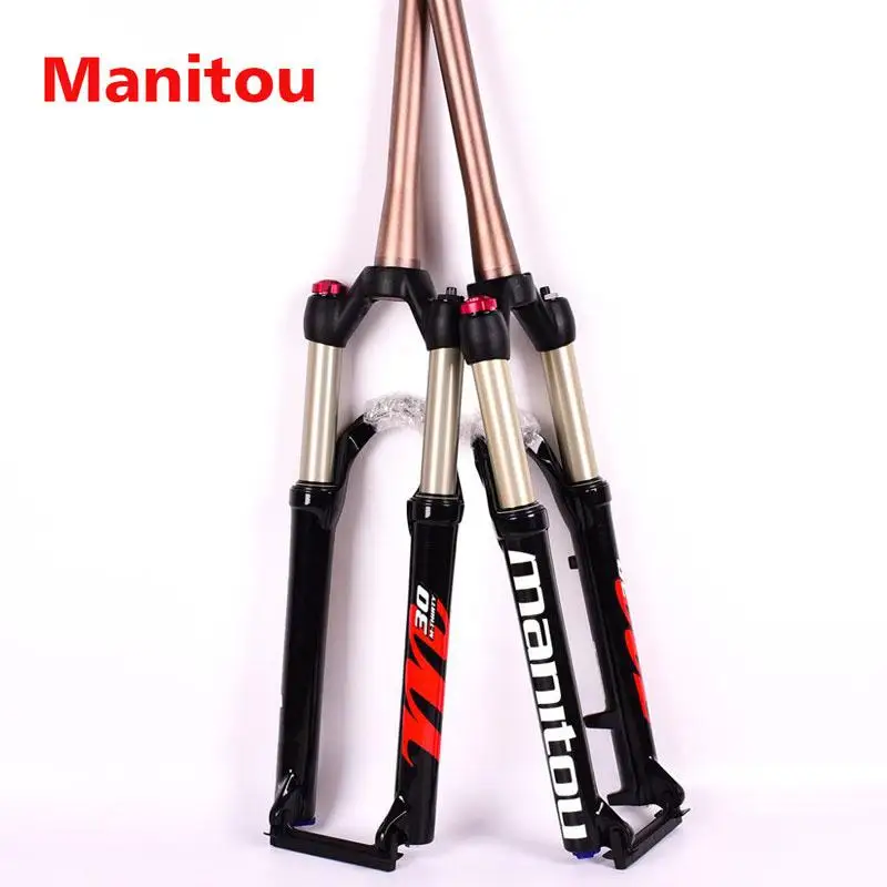 Bicycle Fork Manitou M30 27.5"650B 26er Fork Taper 100*9mm Manual/Remote lockout Mountain bike MTB air PK Marvel Comp