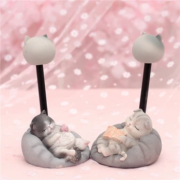 

Night Light Star Lights Animal Night Lamp for Bedside Lamps Kids Girls Dormitory Bedroom Decor Cat