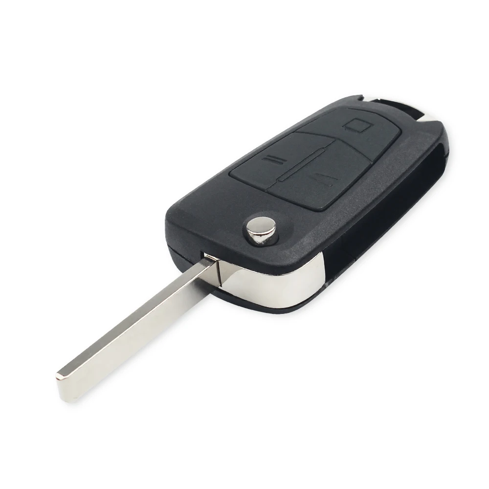 Dandkey 433 МГц с PCF7946 чип 3 кнопки Fob для Vauxhall Opel Vectra C Signum Zafira Флип складной смарт-пульт дистанционного ключа автомобиля