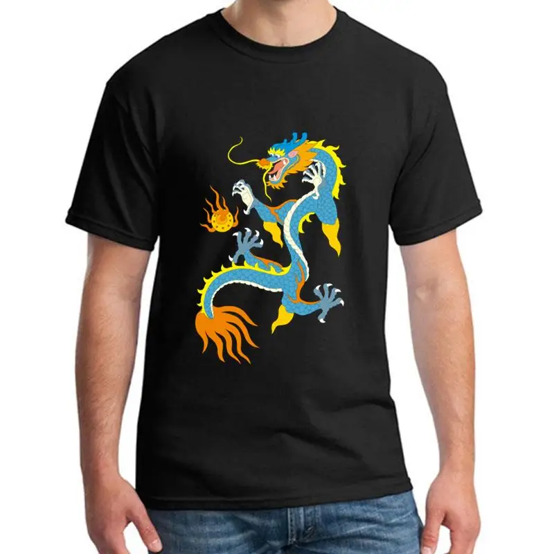 

printed Chinese Classical Dragon Pattern tshirt big size s~20xL Original Striped Leisure mens t shirt tee