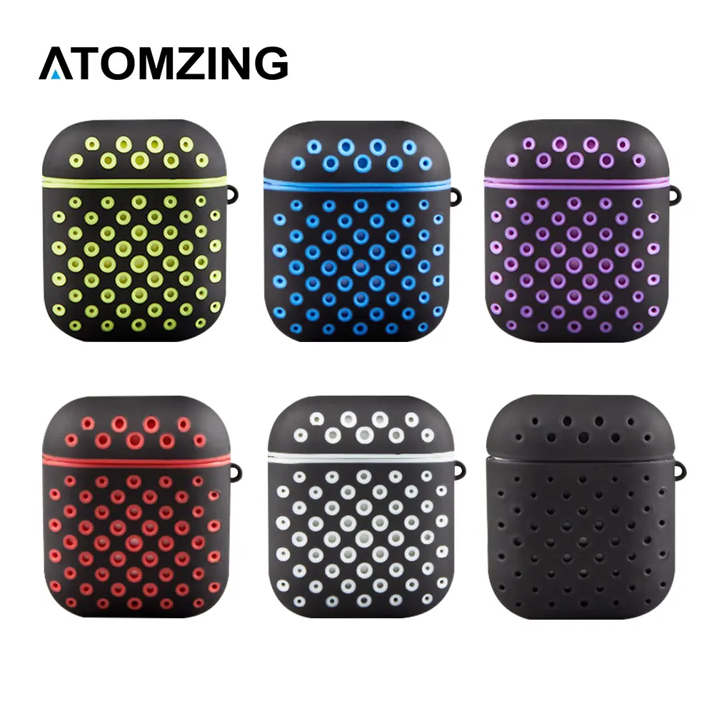 

1PCS TPU Silicone Bluetooth Wireless Earphone Case for AirPods Protective Cover Skin Accessories for Apple Airpods Charging Box