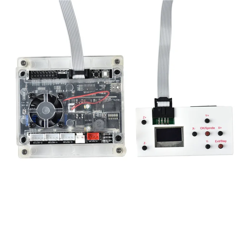 

Upgraded Axis GRBL USB Port CNC Engraving Machine Control Board FanBox 150W Engraver Milling For Laser Machine Controller Board