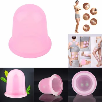 

5.5*5.5CM Family Body Massage Helper Anti Cellulite Vacuum Silicone Cupping Cups