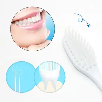 

2020 New 6PCS Toothbrush Portable Travel Camping Outdoor Tooth Brush Soft Toothbrush