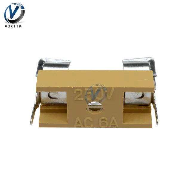 20 Portafusibili PCB Con Coperchio - 250V 6A, 5x20mm - Passo Pin 23.5mm - Per Elettronica - Foto 6