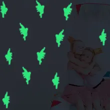 KW3269 ночник резная волшебная фея маленькая принцесса в европейском стиле милая мультяшная Наклейка на стену s флуоресцентная наклейка Ho