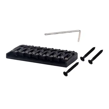 

GA886 8 String Guitar Bridge Saddle Shape Multiple Scale Tail Fixed Strain Plate