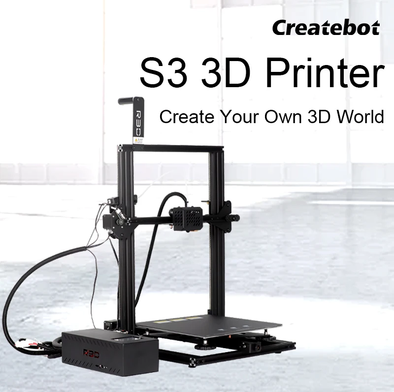 Createbot  3D Printer（DIY S3）   Power-off Resume   Auto-Filament Detective ultimaker 3d printer