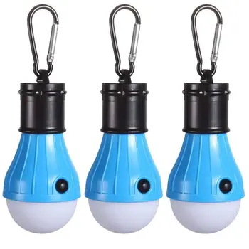 

(3Pack)Mountaineering Buckle Portable Lantern Emergency Tent LED Light Bulb for Home, Fishing, Camping,Backpacking and Other Ind