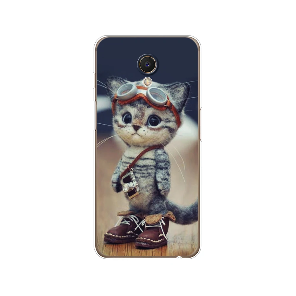 Phone Case For Meizu M6s Cover Case on Cute Cartoon Tpu Soft Silicone Case Meilan S6 For Meizu M6S Back Cover 5.7 inch 