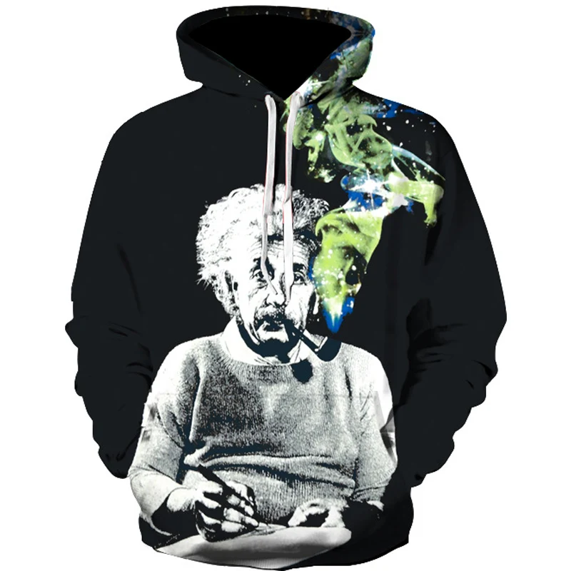 Новинка 2020 оригинальный мужской пуловер с длинным рукавом худи цифровым принтом