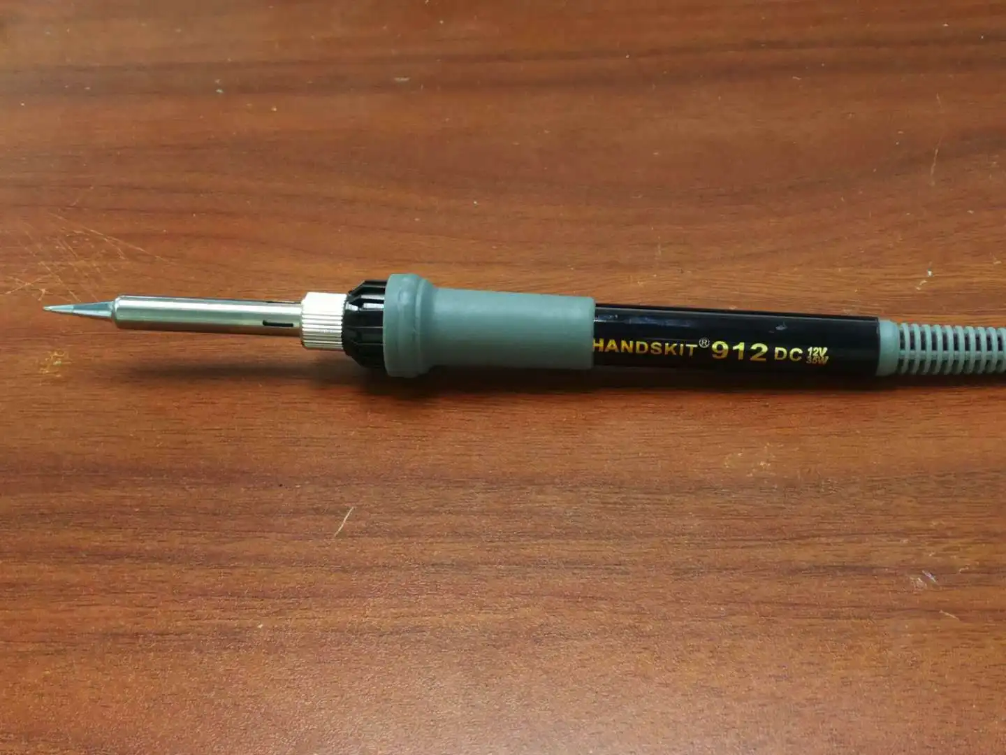 912 Electric Iron Internal Heated 35W Soldering Iron Kit Car Mounted Constant Temperature Low Voltage Luo Stylus Car Welding Too