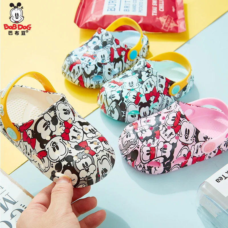 

Cartoon Dog Boys Sandals Girls Slippers Girls Sandals Kids Summer Beach Shoes Anti-slip Swimming Flip-flop Children Slippers New