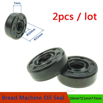 

2pcs 10*21*7mm Oil Seal Ring for Bread Maker Breadmaker Baker's Machine Blender Repair Parts Bread Machine Spare Parts Wearable