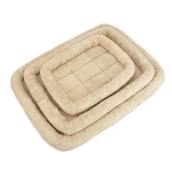 

Large Dog Bolster Bed Mat Washable Dog Mattress Non Slip Pet Mat Dog Cushion Washable House Cat Puppy Cotton Kennel Pet Supplies