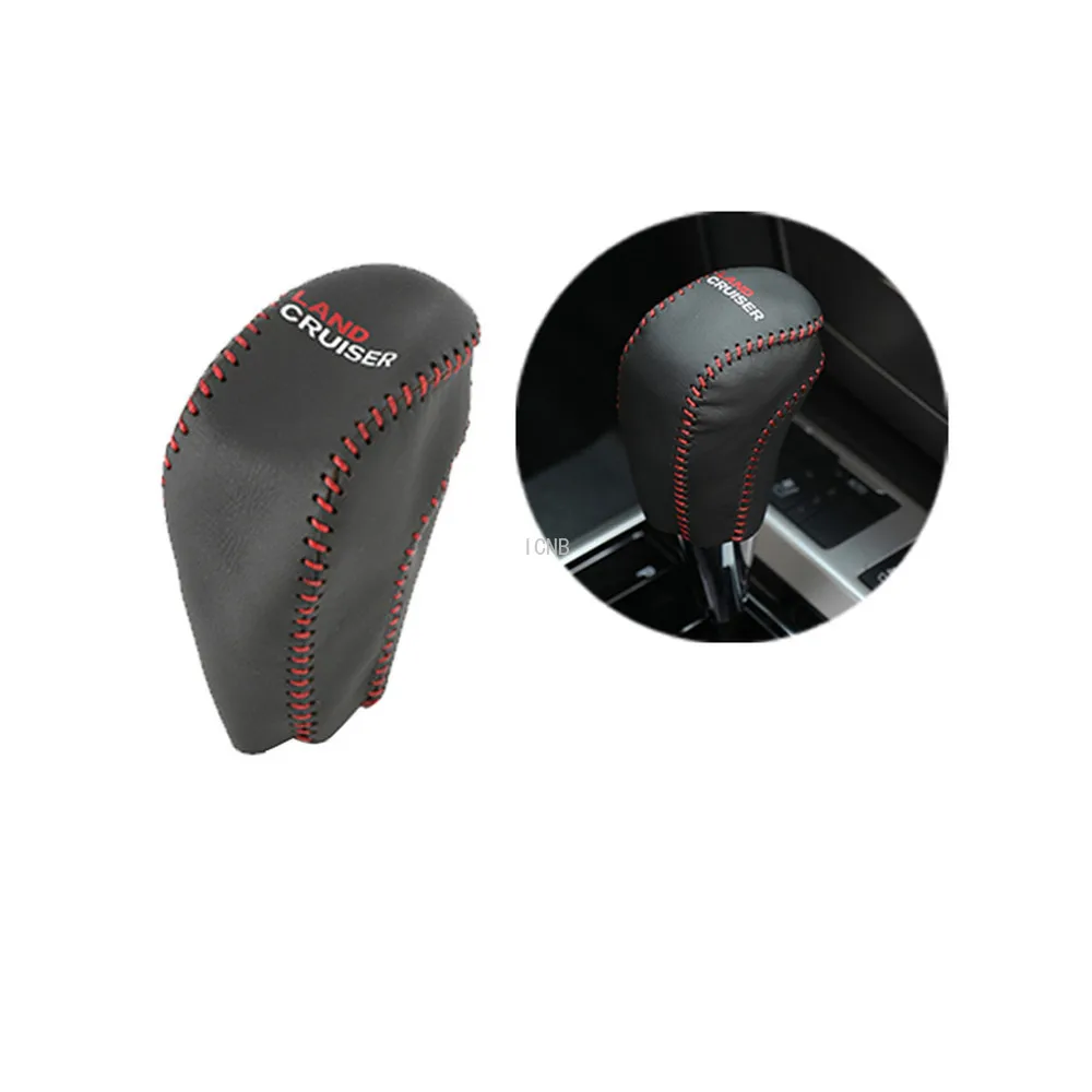Automatic Leather Gear Hand Brake Cover for Toyota Land Cruiser 200 LC200