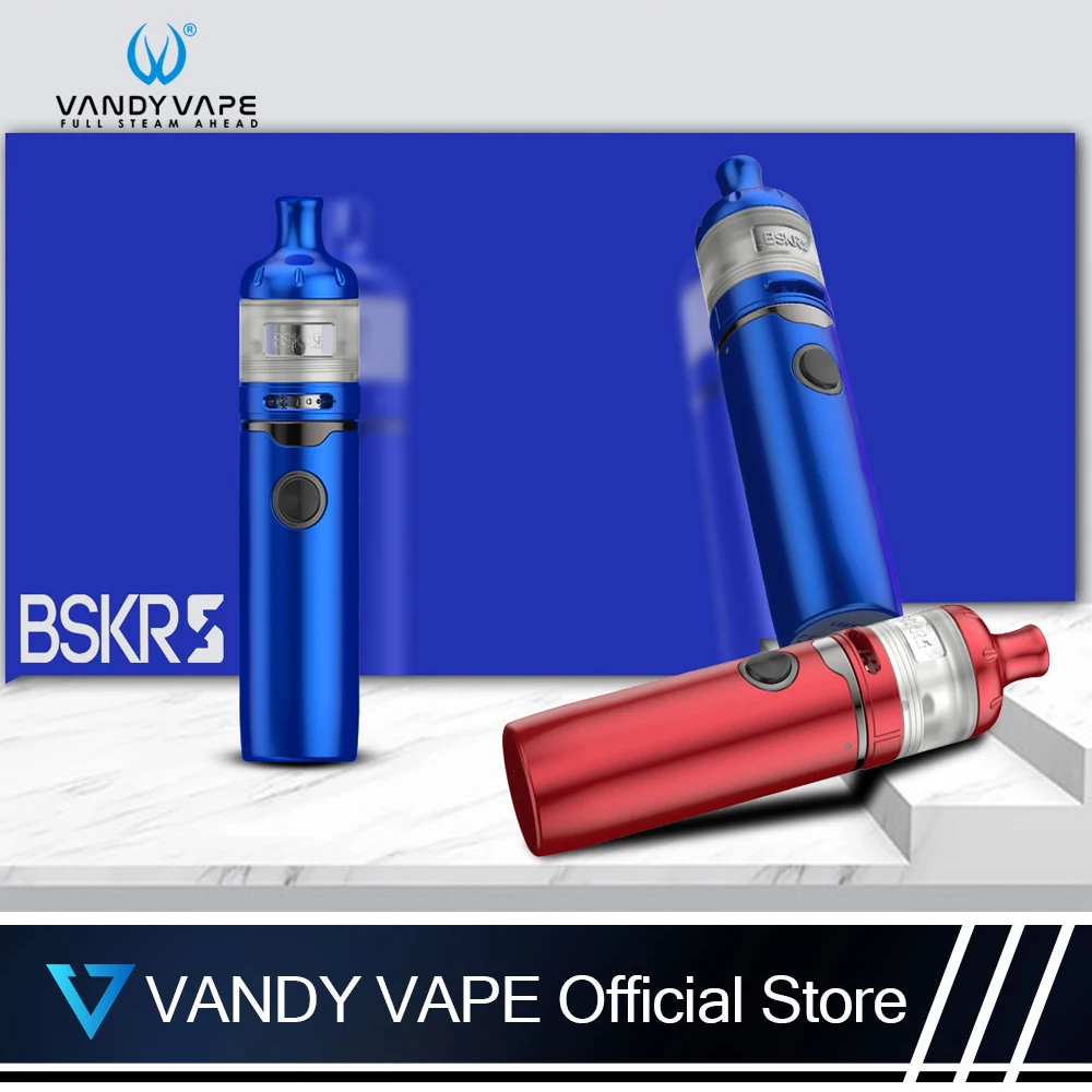 Vandy vape BSKRS ручка Vape комплект с 5 шт хлопок 1100 мАч 2 мл Емкость Ом сетчатая катушка электронная сигарета VS Vandyvape BSKR комплект