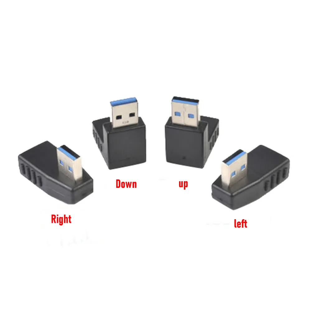 Удлинительный Кабель USB 3 0 A папа-Мама 90 градусов прямоугольный переходник