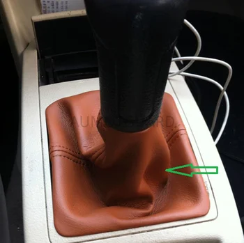 

For Volkswagen POLO 2002-2010 M/T Manual Transmission Microfibre Leather Dust-Proof Shift Gear Leather Cover