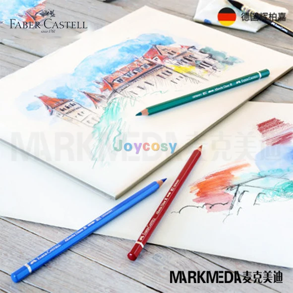 Faber-Castell Polychromos Coloured Pencils, Oil-Based, Drawing & Shading,  Artist Pencils Available In Tins of 12, 24, 36, 60 - AliExpress