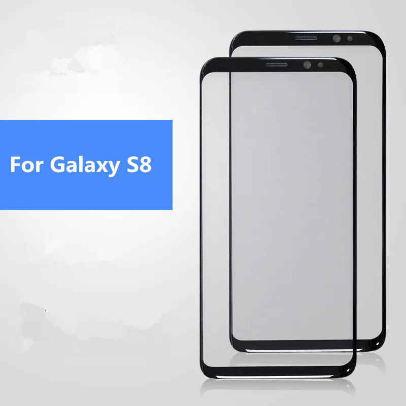 S 8 внешний экран для Samsung Galaxy S8 g950 Передняя сенсорная ЖК-панель Дисплей Стекло Крышка объектива телефон Ремонт Замена частей