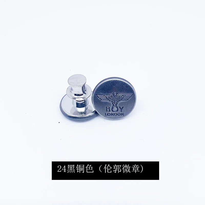 Costura Retráctil Botón botones de jean desmontables sin botones instantáneos botón de metal extraíble botones de de repuesto de 17 mm vemax.es