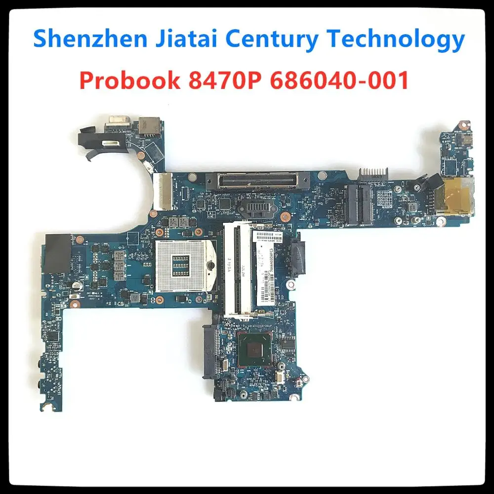 686040-001 материнская плата для ноутбука hp Promo Probook 6470B 8470P материнская плата 686040-501 Материнская плата для ноутбука полностью протестированная