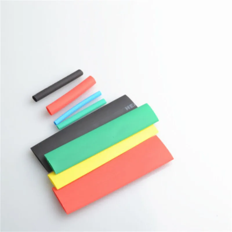 328 шт кабель трубчатая втулка 2:1 термоусадочная Ассорти Полиолефиновая