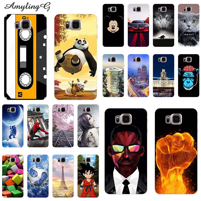 Оригинальный чехол для телефона Samsung Galaxy Alpha G850 G850F Coque G8508S с цветочным рисунком |