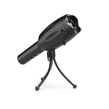 

LED Projector Rechargeable Christmas Easter Tripod Flashlight Portable 12 Pattern Slides Music Light Show Birthday Party