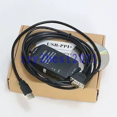 DHL/EMS 5 комплектов* Кабель для программирования для оригинального USB-PPI+ PLC USB к адаптеру RS485-C1