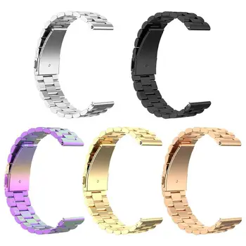 

20mm Metal Watch Band Bracelet Wrist Strap Replacement for Samsung Active R500 Softness Moderate and Wear Comfortable