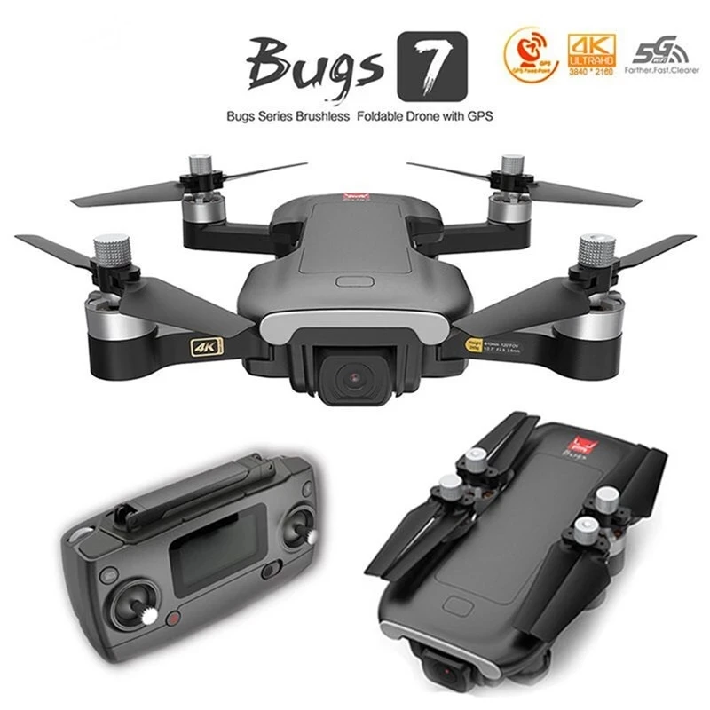 MJX Bugs B7 WI FI FPV 5G дрона с дистанционным управлением GPS Дроны 4K профессиональный