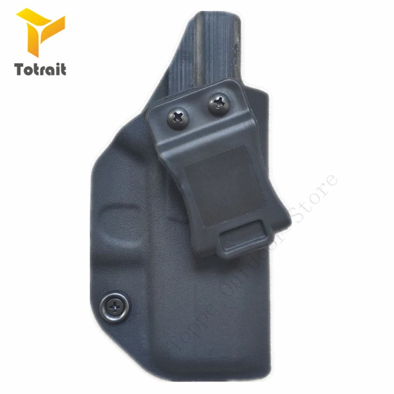 TOtrait IWB Kydex кобура подходит для Glock 43 Glock 43X тактическая кобура для пистолета внутри скрытый чехол для переноски аксессуары сумка