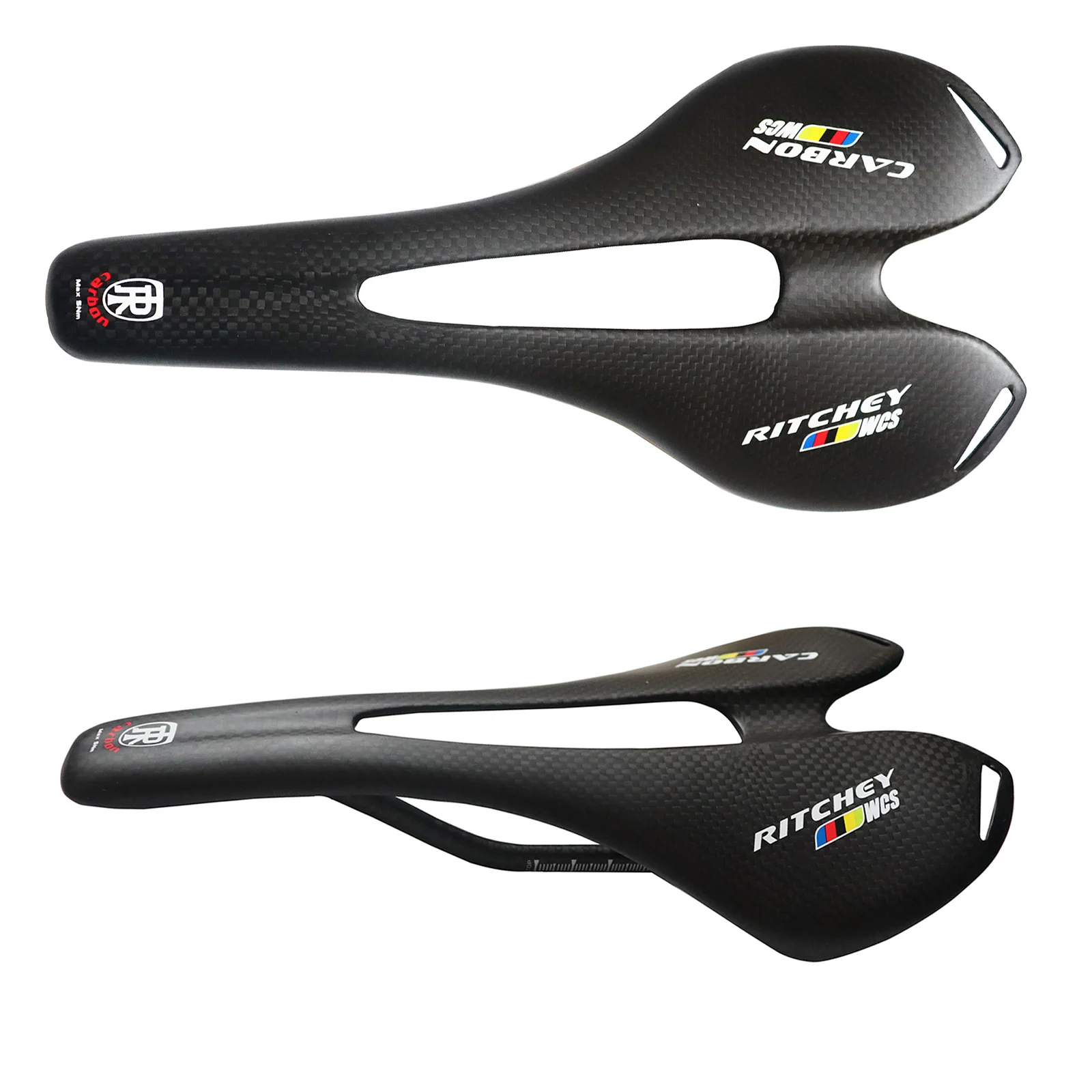 Selle full Carbon Saddle Bicycle vtt racing seat Wave Road Bike Saddle for men 3Kultralight bicycle saddle