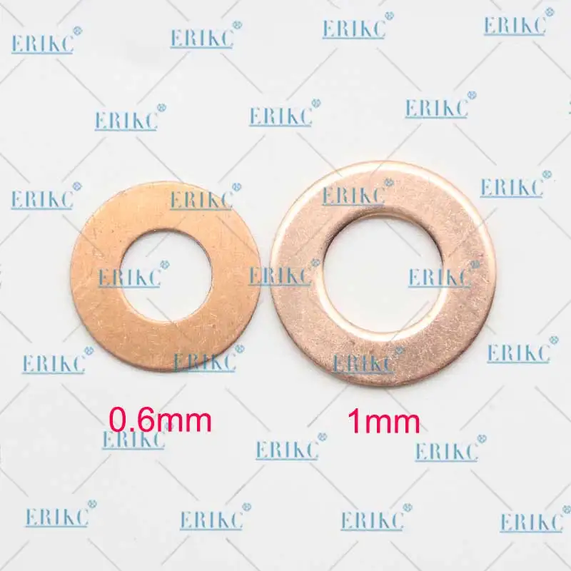 1mm S Type Diesel Injector Copper Washer E1022017 Injection Adjusting Gasket Shims Thickness P Type 0 (6)