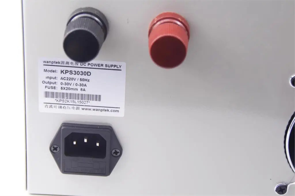 Горячая KPS3030D Высокоточный высокомощный регулируемый светодиодный двойной дисплей Импульсный источник питания постоянного тока 220 В 30 в 30A 220 В/110 В