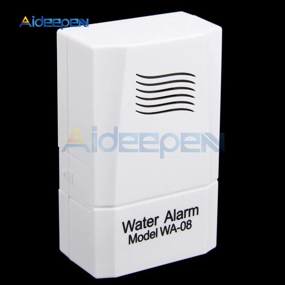 

Wireless Water Leak Sensor Water Level Alarm Alert Detector System Home Security