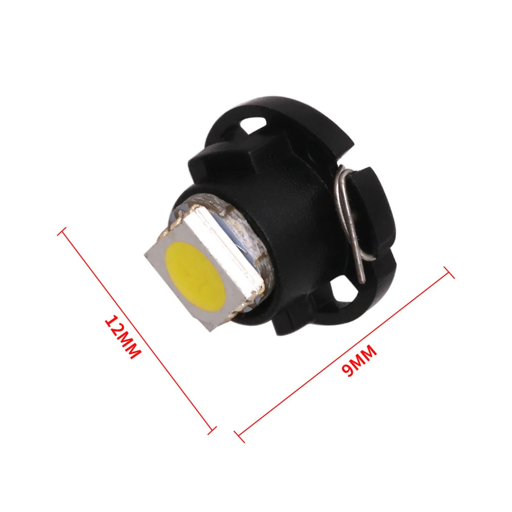 2 шт. T5 T4.7 5050 1SMD Led DashWedge бортовой светильник Центрального управления Таблица огни