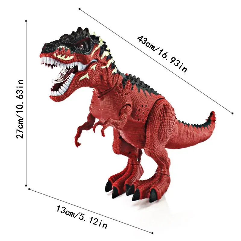 T-Rex динозавр модель моделирование ходячий светильник проекция электрическая игрушка для мальчиков