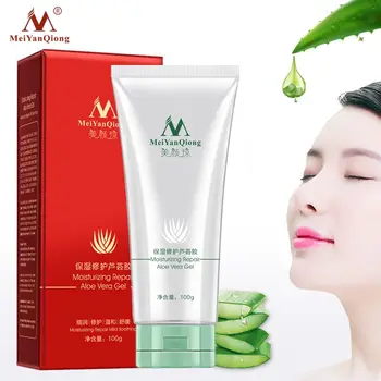 

100G Moisturizing Repair Aloe Vera Gel Skin Care Natural Plant Extracts Ance Treatment Mild Soothing Face Care Day Cream Nourish